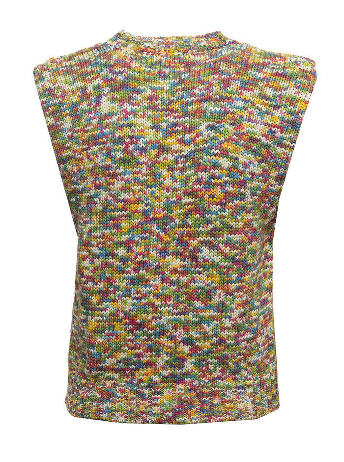 Cotton Rope Vest Poliamide Blazers