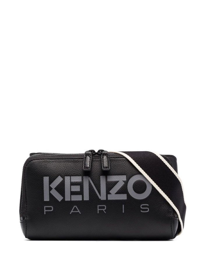 Belt Bag Black Cow Leather Crossbody