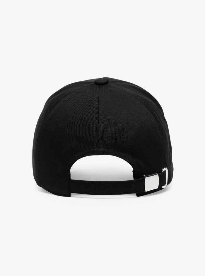 Balmain Cotton Cap Black Hats And Gloves