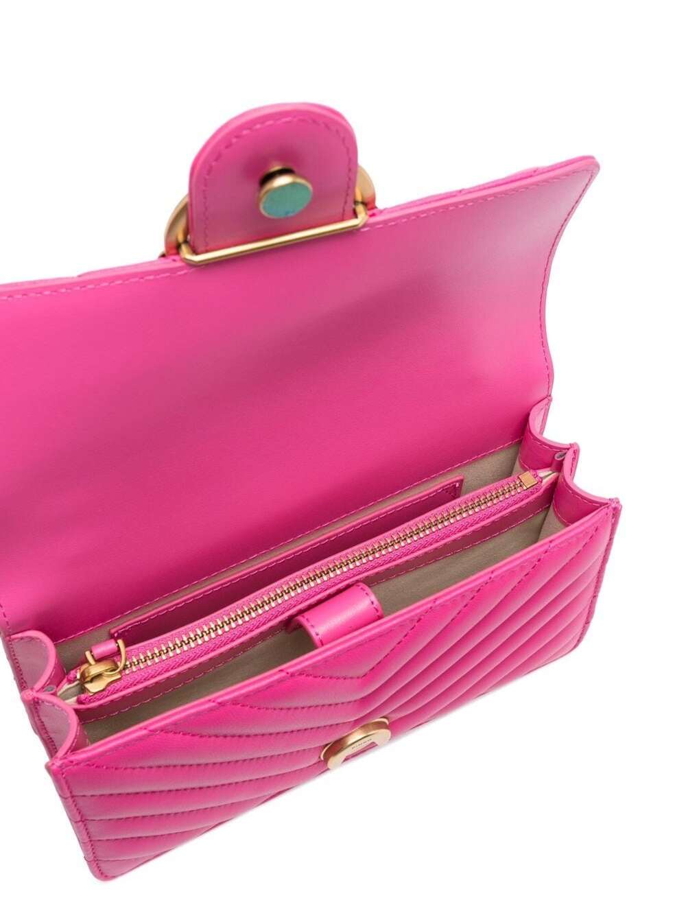 Love Mini Icon Chevron 1 Dc Pink Sheep Crossbody Bags