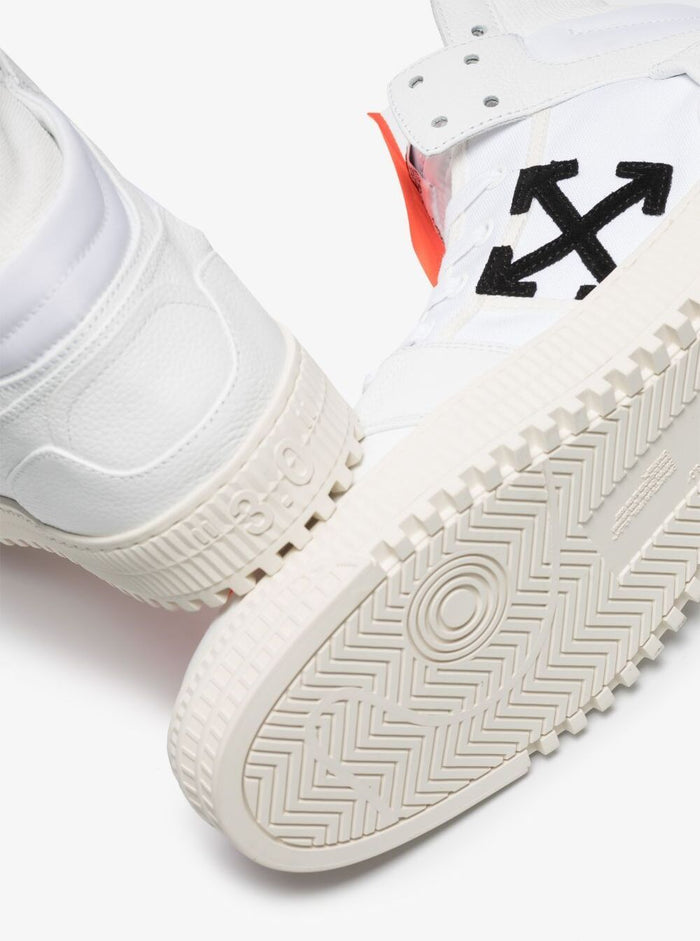 3.0 Off Court Leather White Sneaker