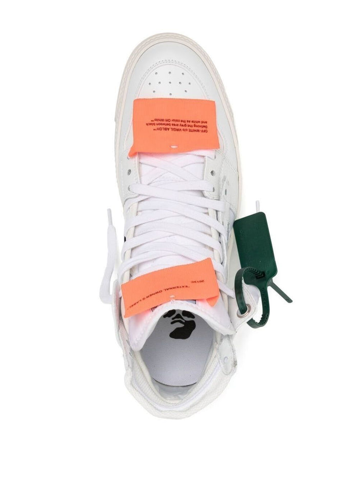 3.0 Off Court Leather White Sneaker