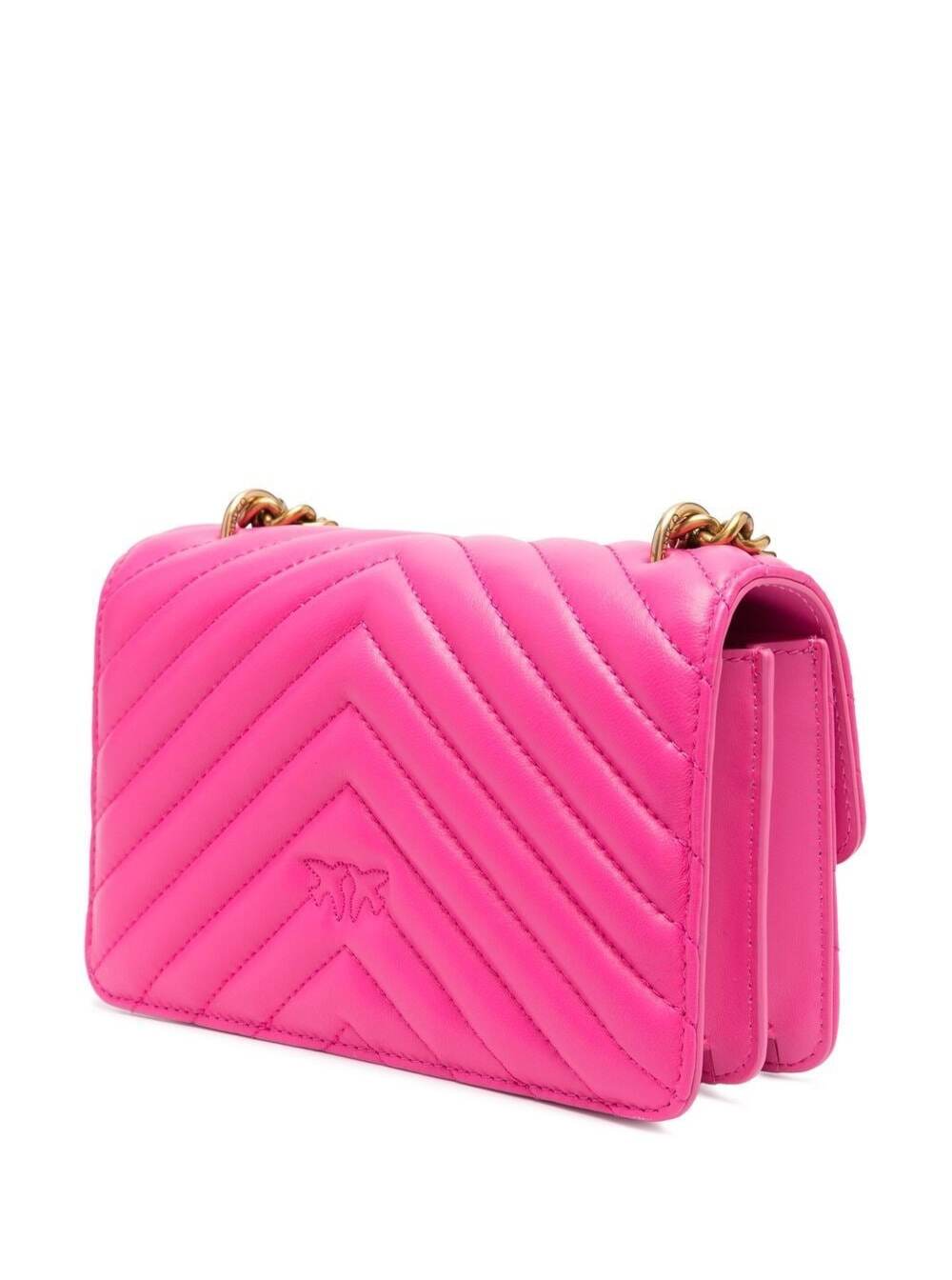 Love Mini Icon Chevron 1 Dc Pink Sheep Crossbody Bags