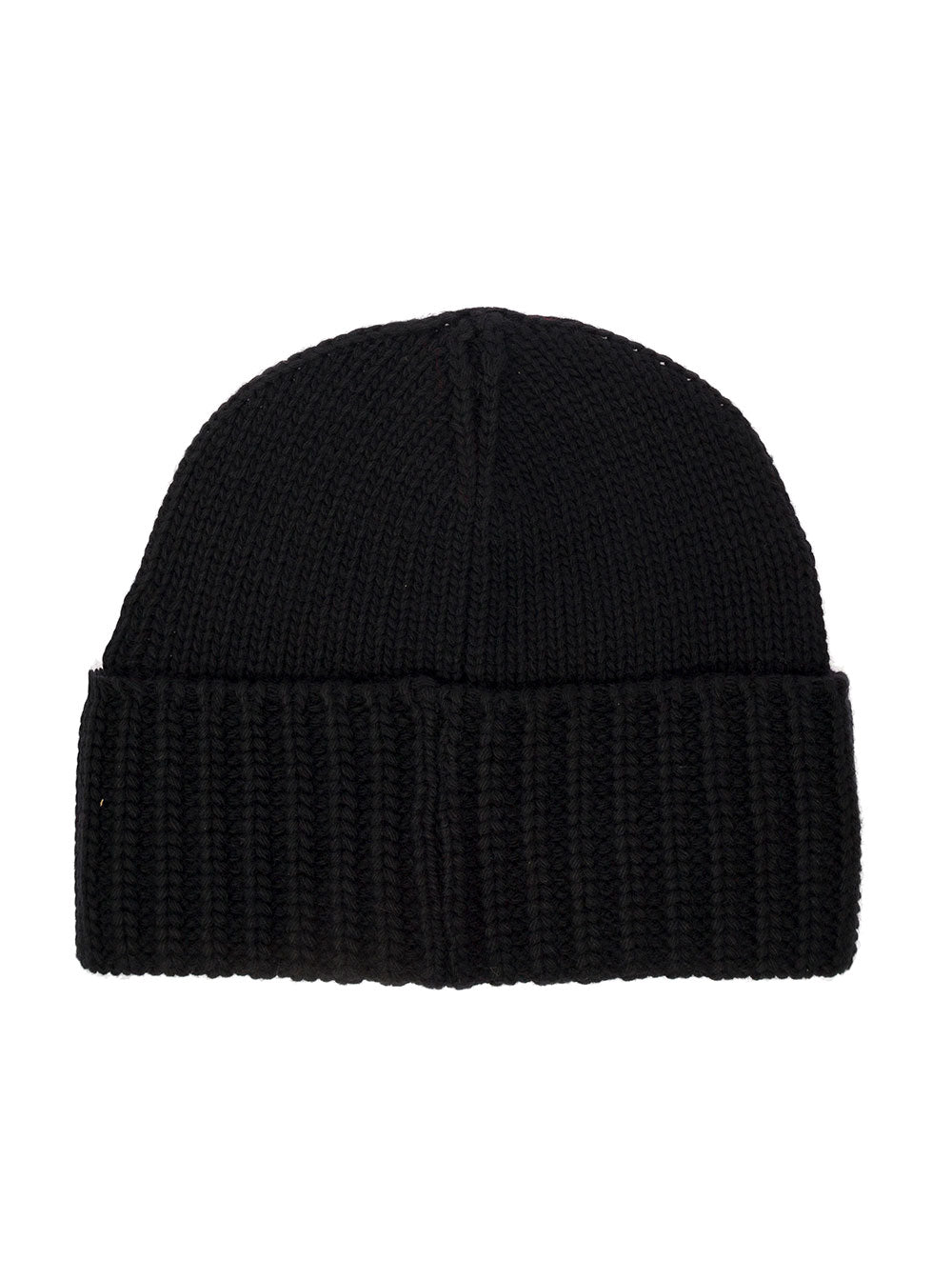Knit Hat - Misto Lana+patch Ibra Black Wool Viscose Nylon Cashmire And Gloves