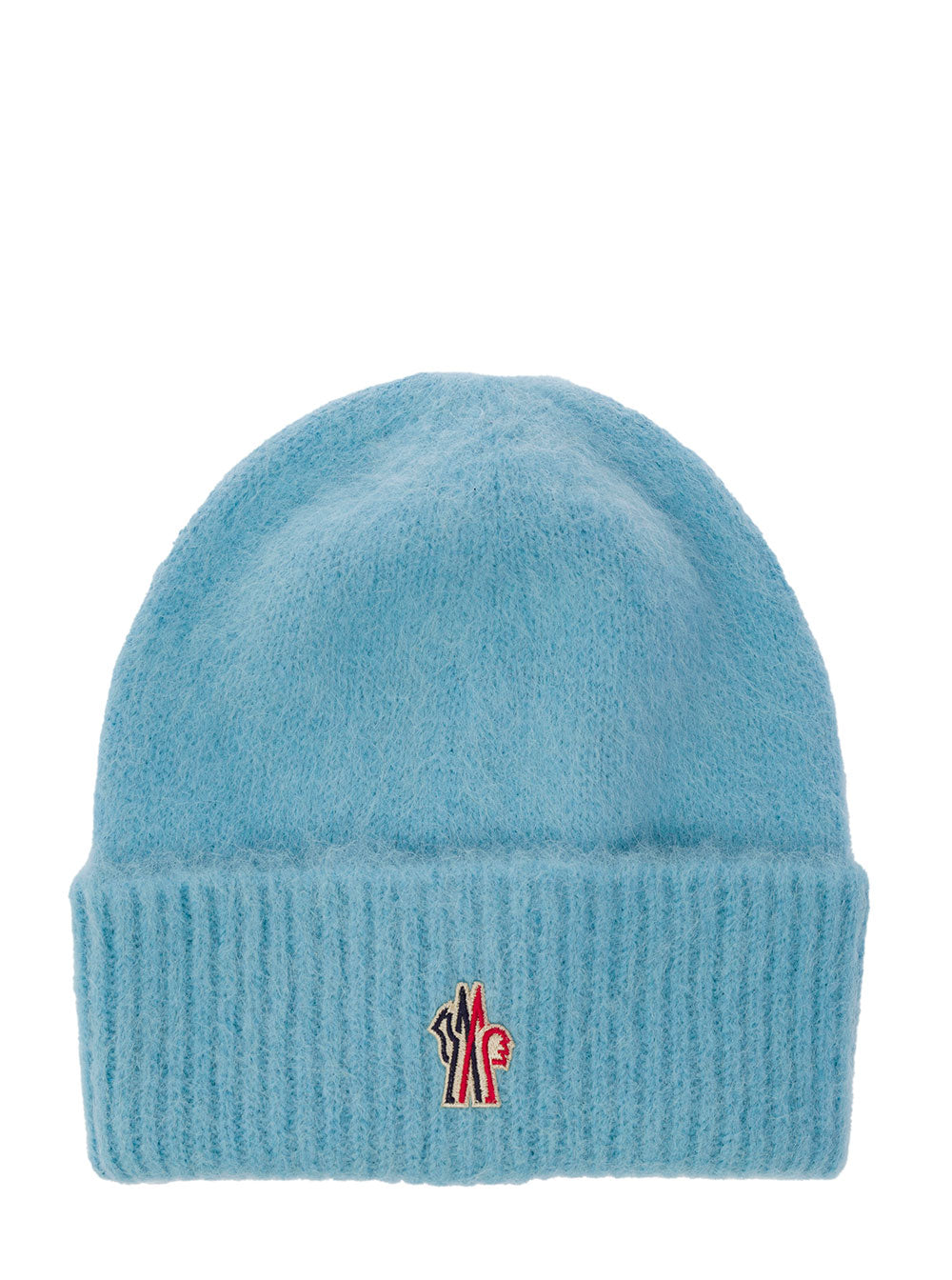 Mohair Hat Blu Alpaca Wool Polyamide And Gloves