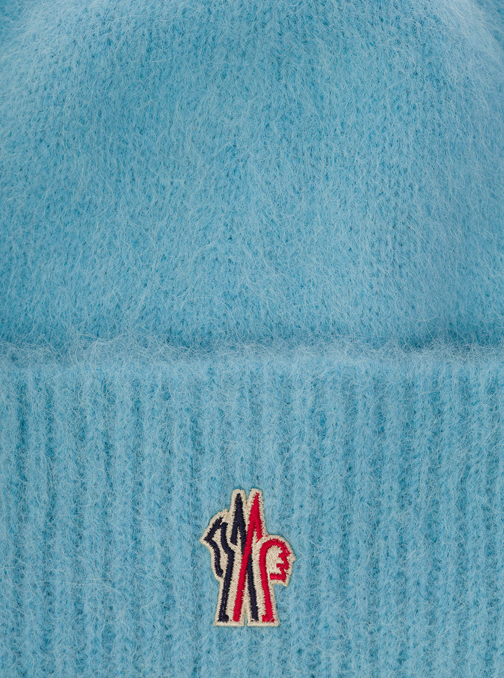 Mohair Hat Blu Alpaca Wool Polyamide And Gloves