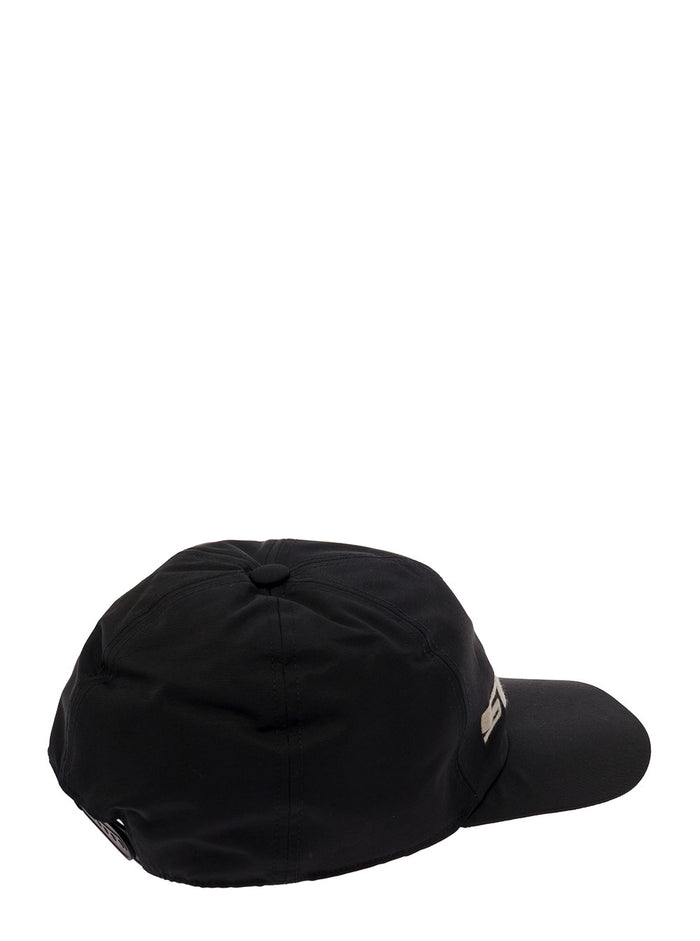 Cappello Ricamato - Baseball Cap Black-Pearl Nylon Cotton Hats And Gloves