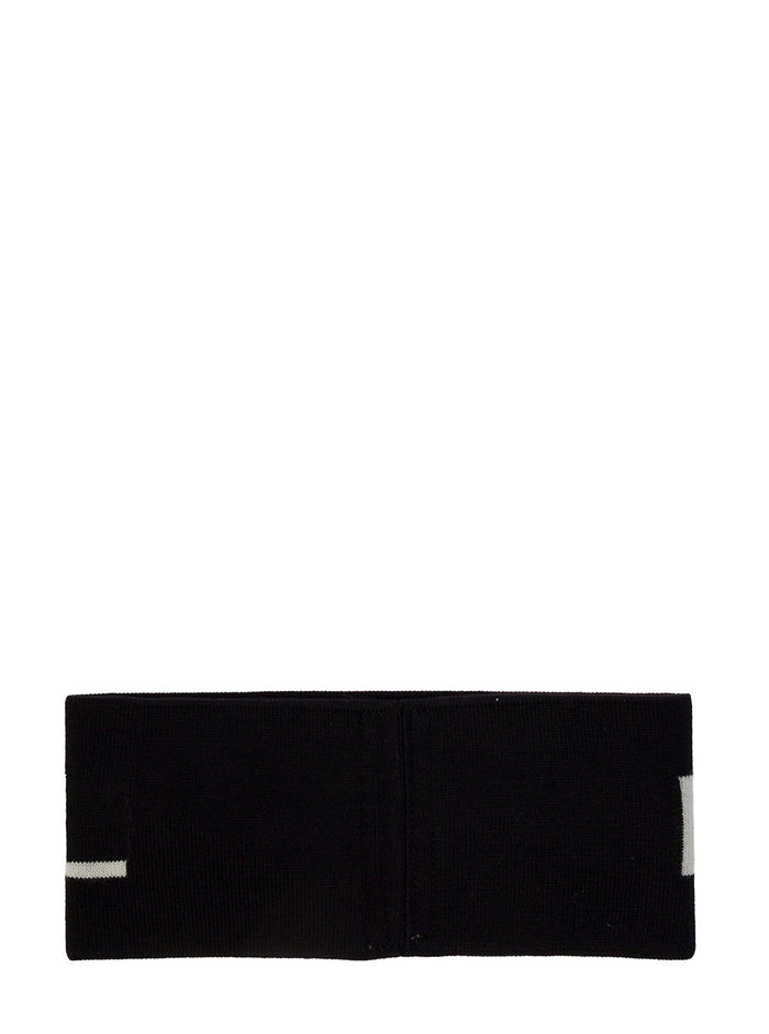 Fascia Maglia - Urinal Headband Black-Pearl Cotton Scarfs And Foulards