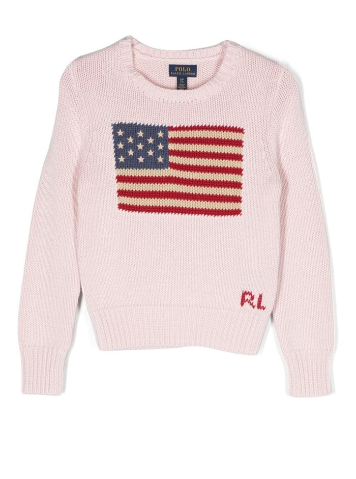 American Sweater Pink Cotton Jersey