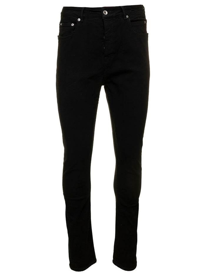 Pantaloni Denim Black Trousers