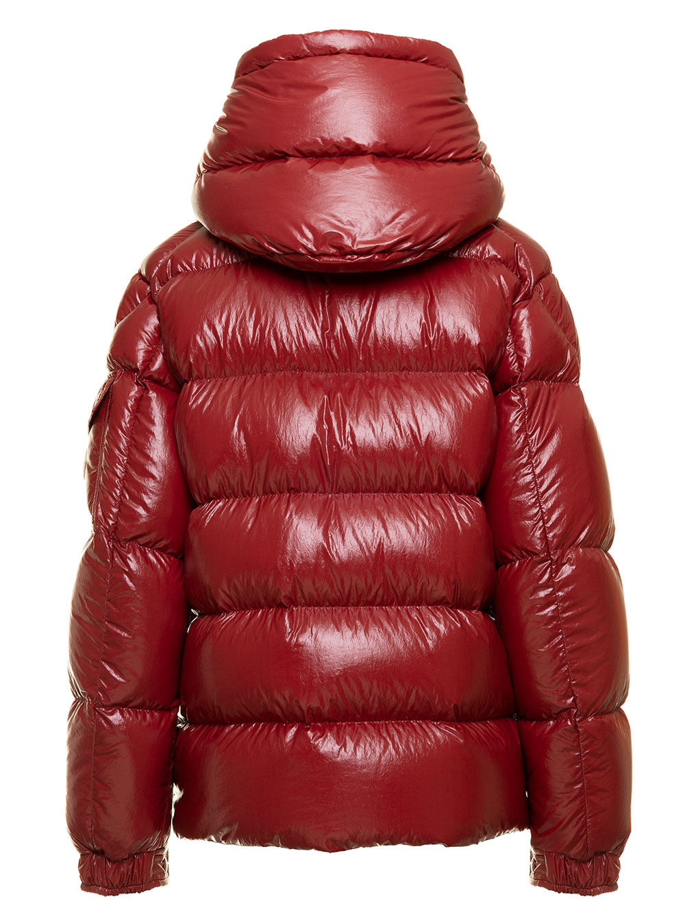 Red Moncler Maya 70 Short Down Jacket Woman
