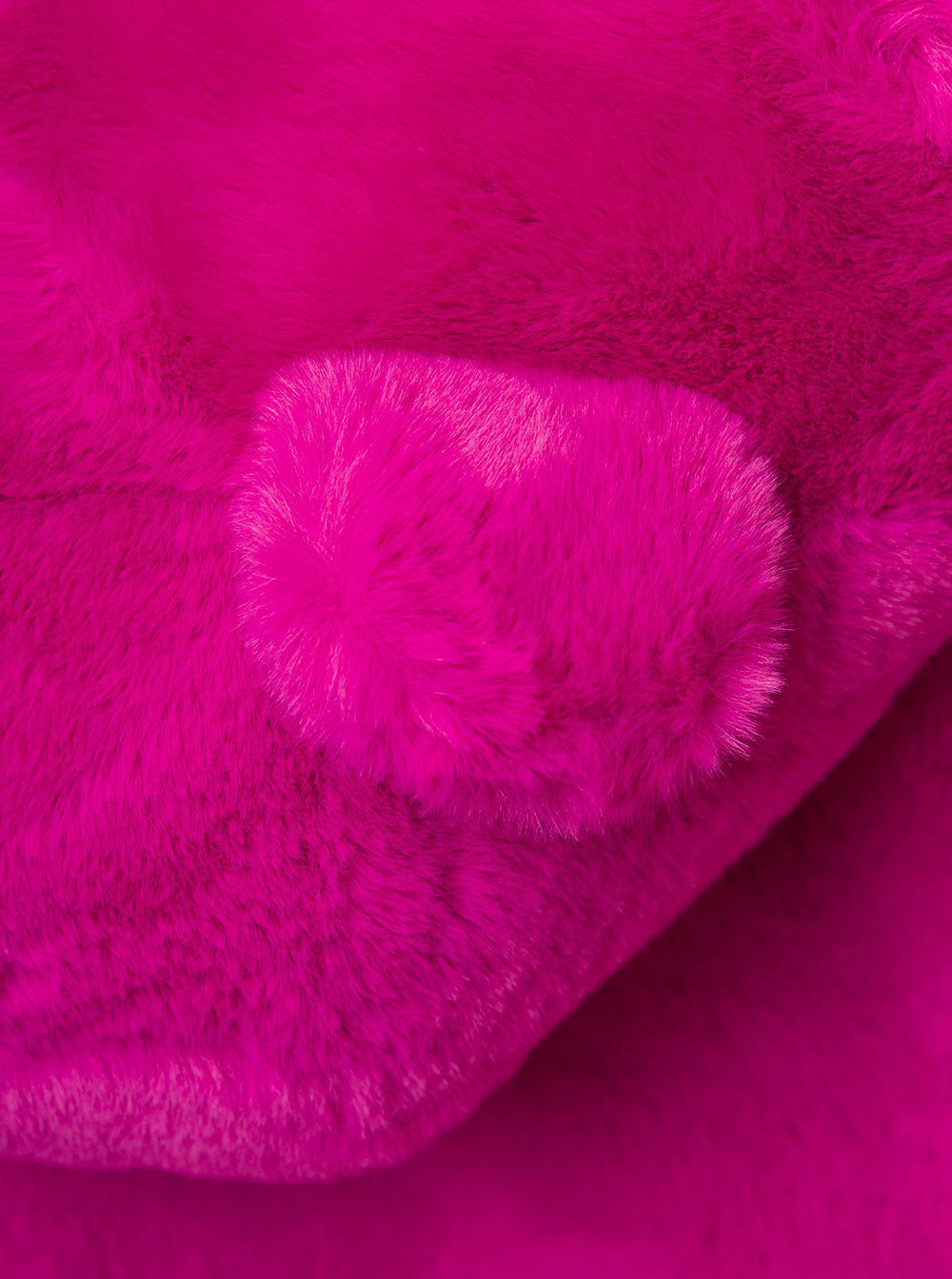 Fuxia Faux Fur Hoodie Teen Girl Apparis Kids Polyester Shearling Jackets And Furs