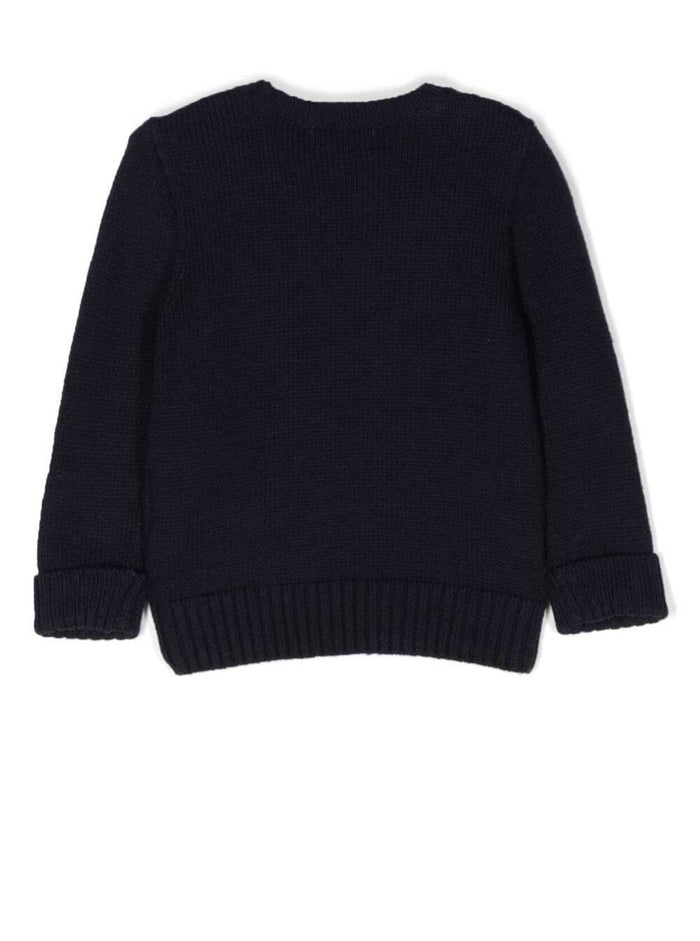Pullover Blu Cotton Jersey