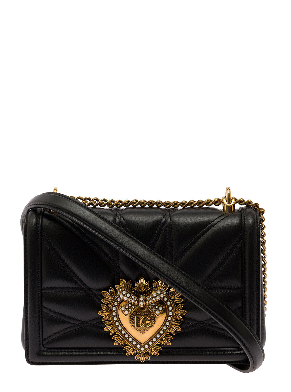 Devotion Crossbody Bag Black Lamb
