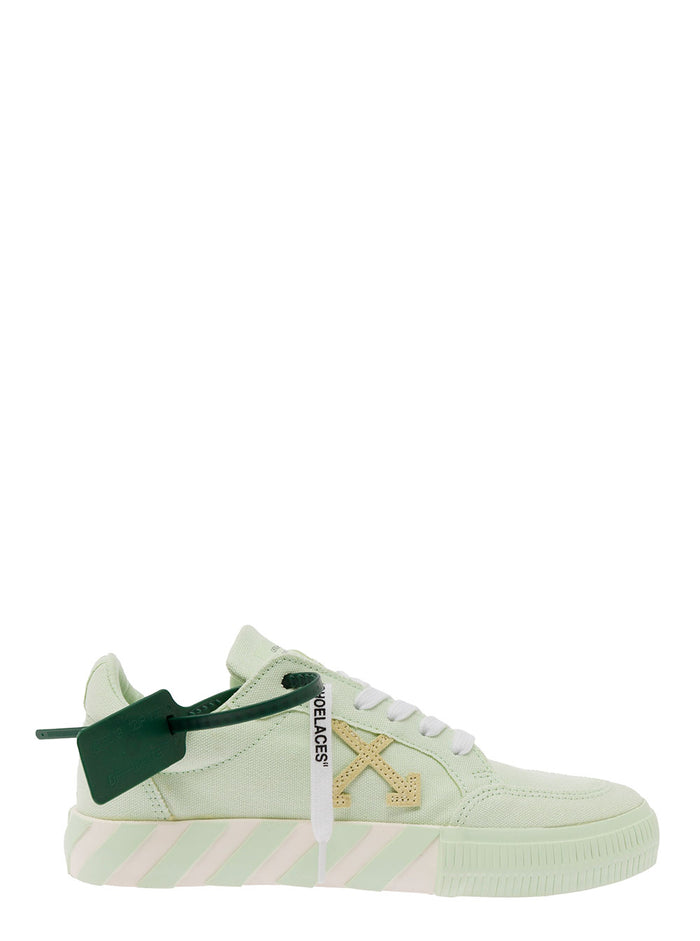 Low Canvas Vulcanized Sneaker White