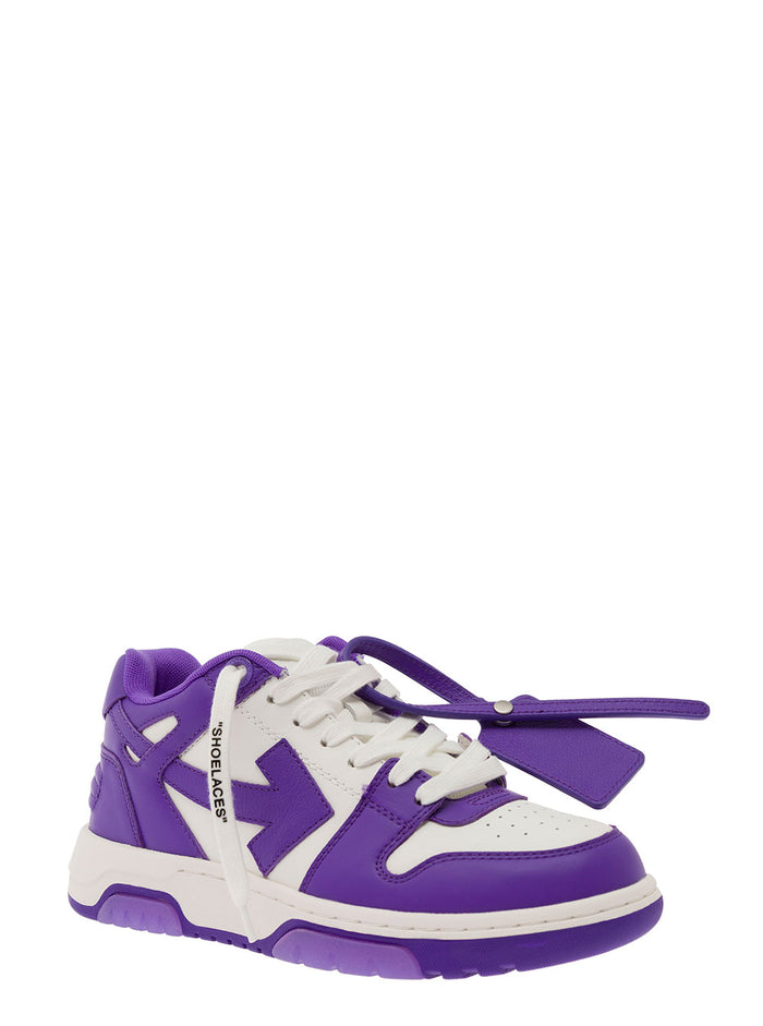 Ooo Sneaker White Polyester Leather