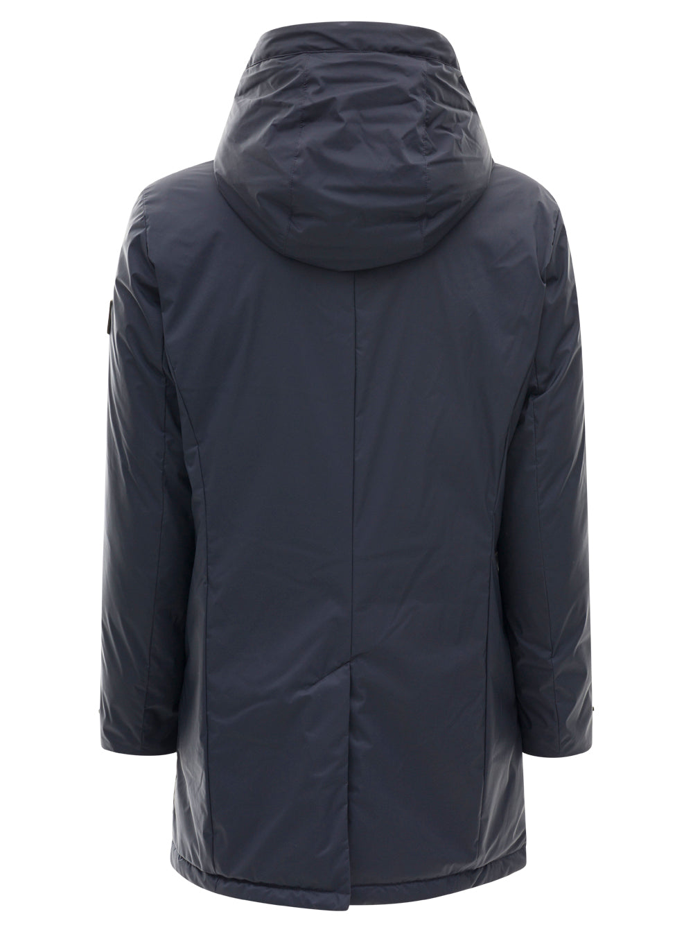 Optomi Blue Padded Hooded Jacket Nylon Man Tatras Blu Down