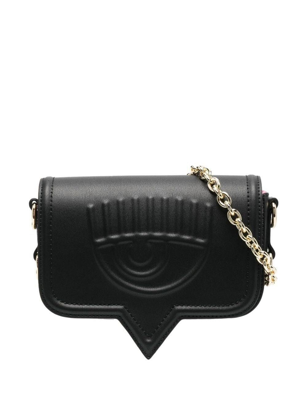 Eyelike Medium Bag Black Polyester Crossbody