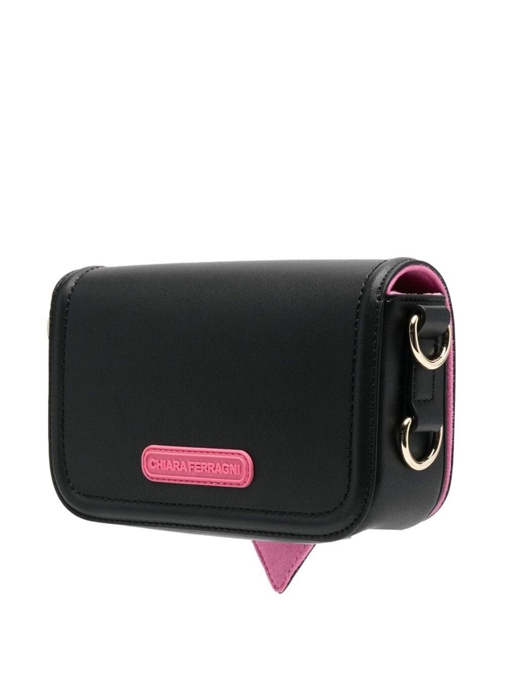 Eyelike Medium Bag Black Polyester Crossbody