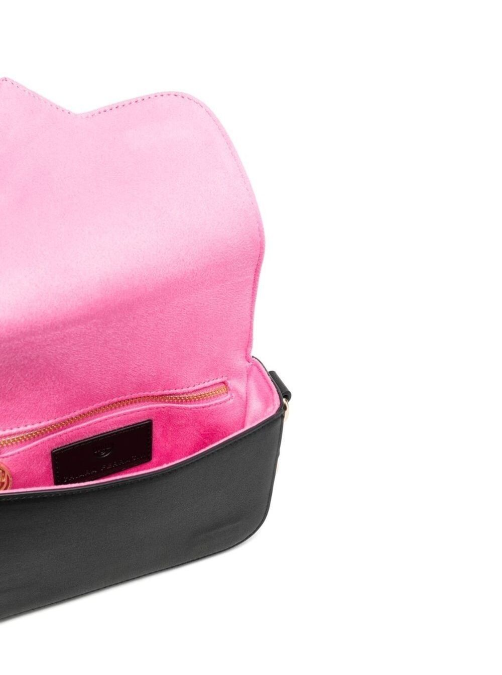 Eyelike Medium Bag Black Polyester Crossbody