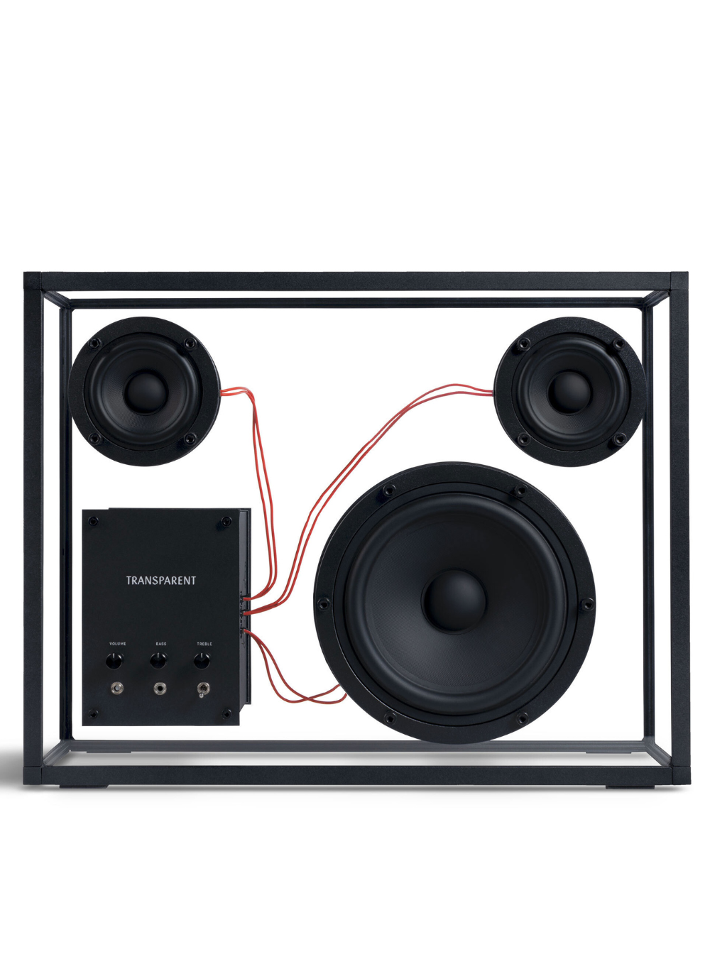 Tr. Audio Transparent Speaker Black Pronto Hi-tech