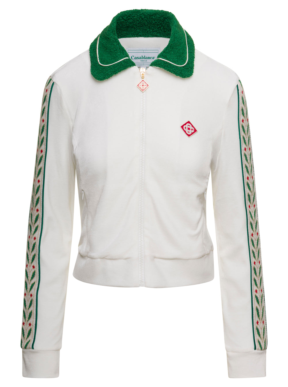 Laurel Track Top White Sweatshirts