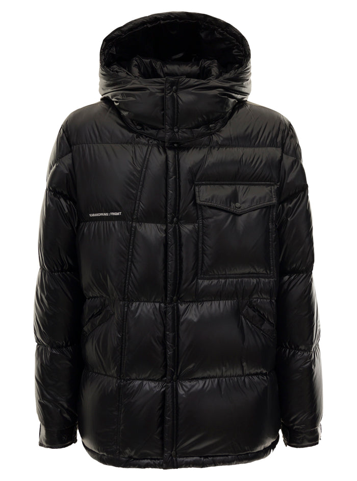 Anthemium Short Down Jacket Moncler Genius Frgmt Hiroshi Fujiwara Black Nylon