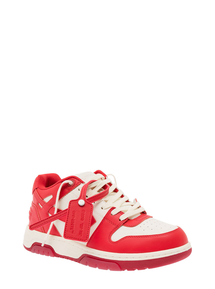 Out Of Office Calf Leather White Sneaker