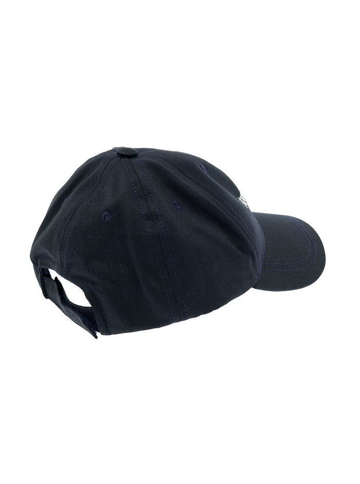 Baseball Black Cotton Cap Boy Palm Angels Kids Blu Hats And Gloves