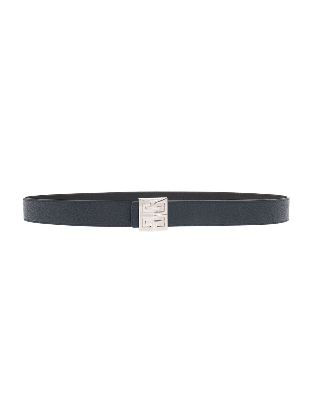 Givenchy Mans Reversible 4g Black Leather Belt Calf