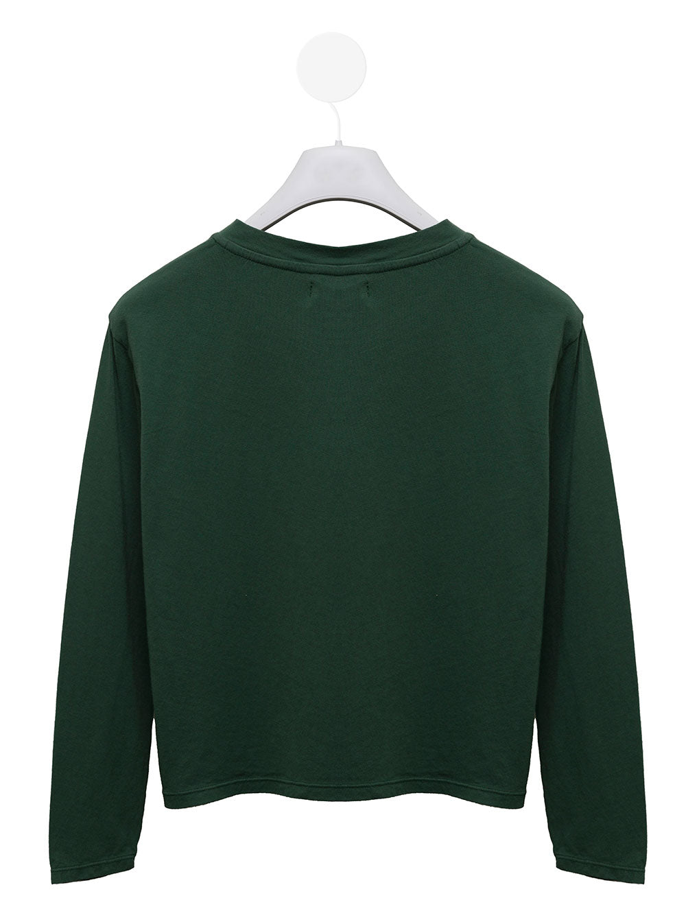 Emile Et Ida Kids Girls Green Sweater Cotton Jersey