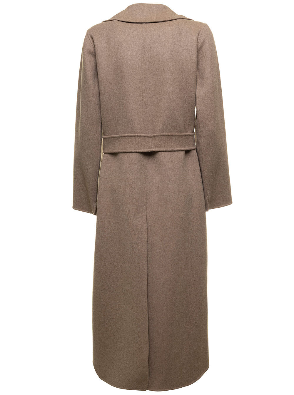 Poldo Brown Virgin Wool Outerwear