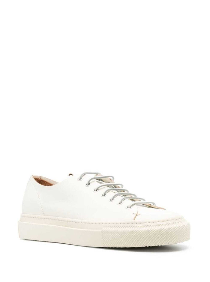 Sneaker White Pelle Conciata Al Vegetale