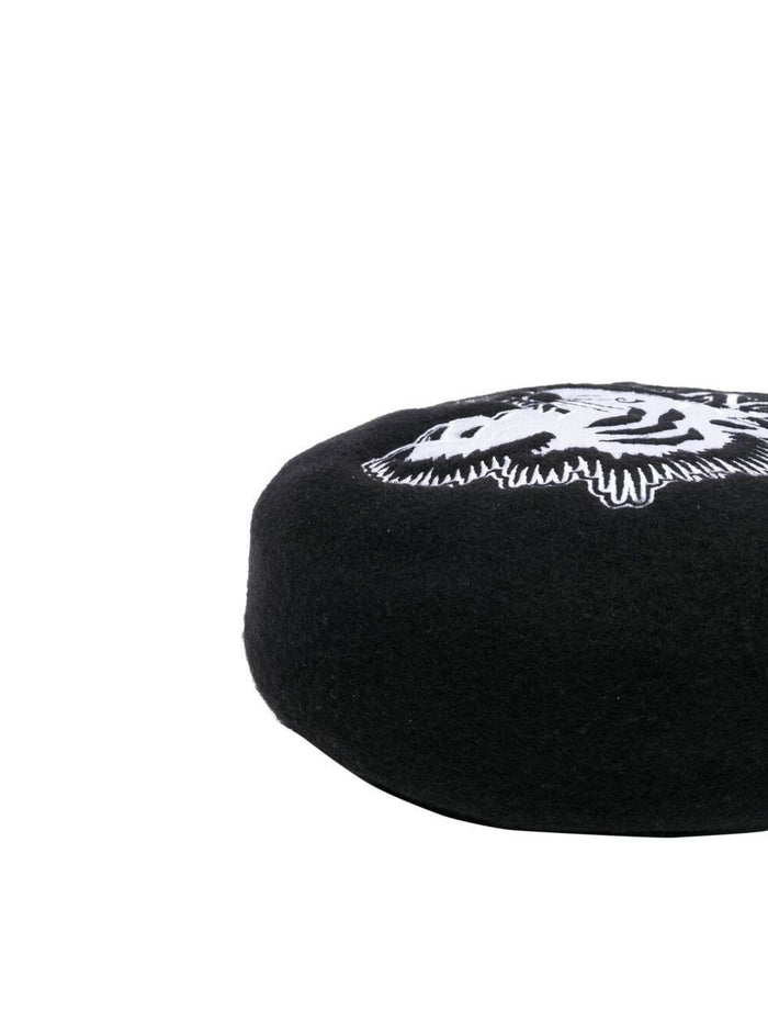 Beret Black Wool Hats And Gloves