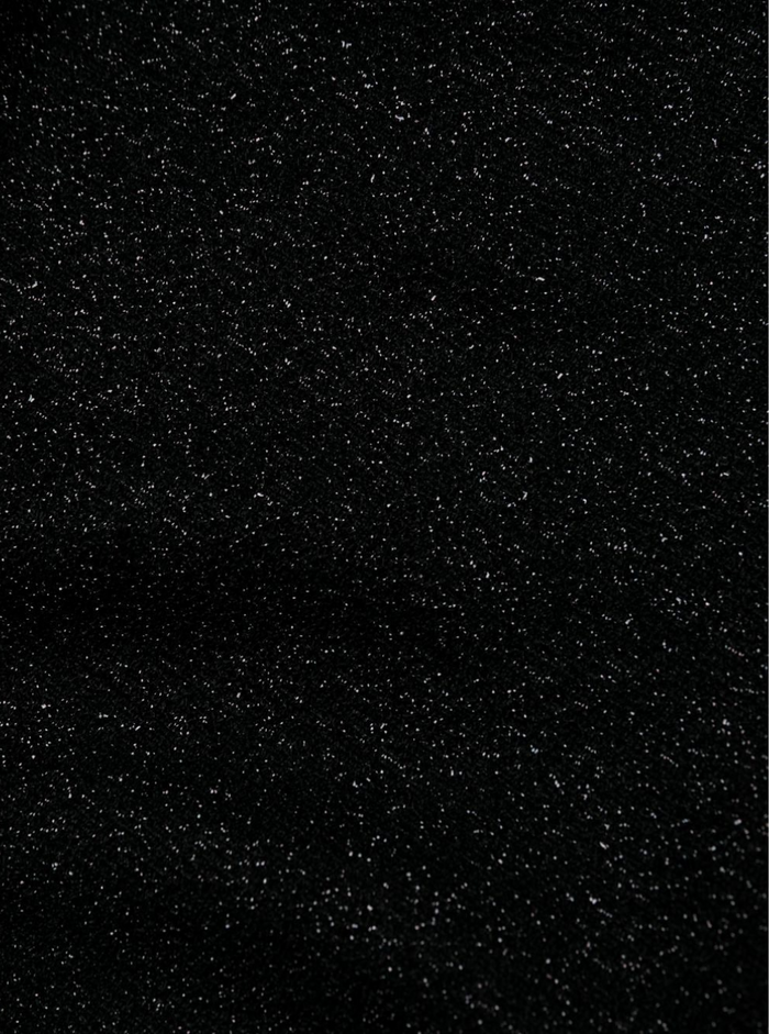 Oséree Womans One-Shoulder Swisuit Black Recycled Lurex Knit Polyamide Metallic Beachwear