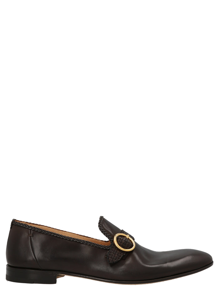 Foulard Loafers Brown Calf Leather (bos Taurus)