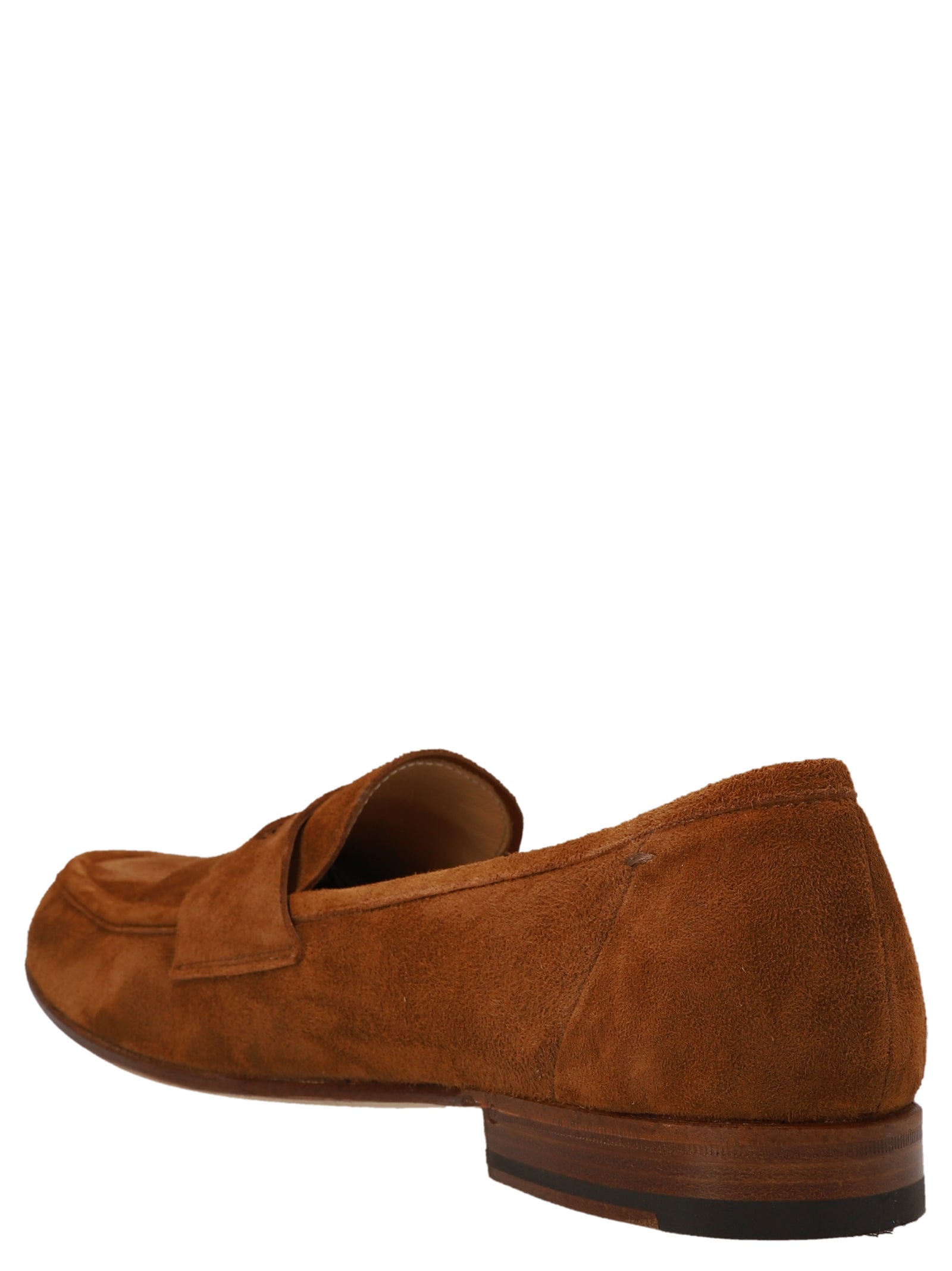 Velvet loafers Brown Suede Leather