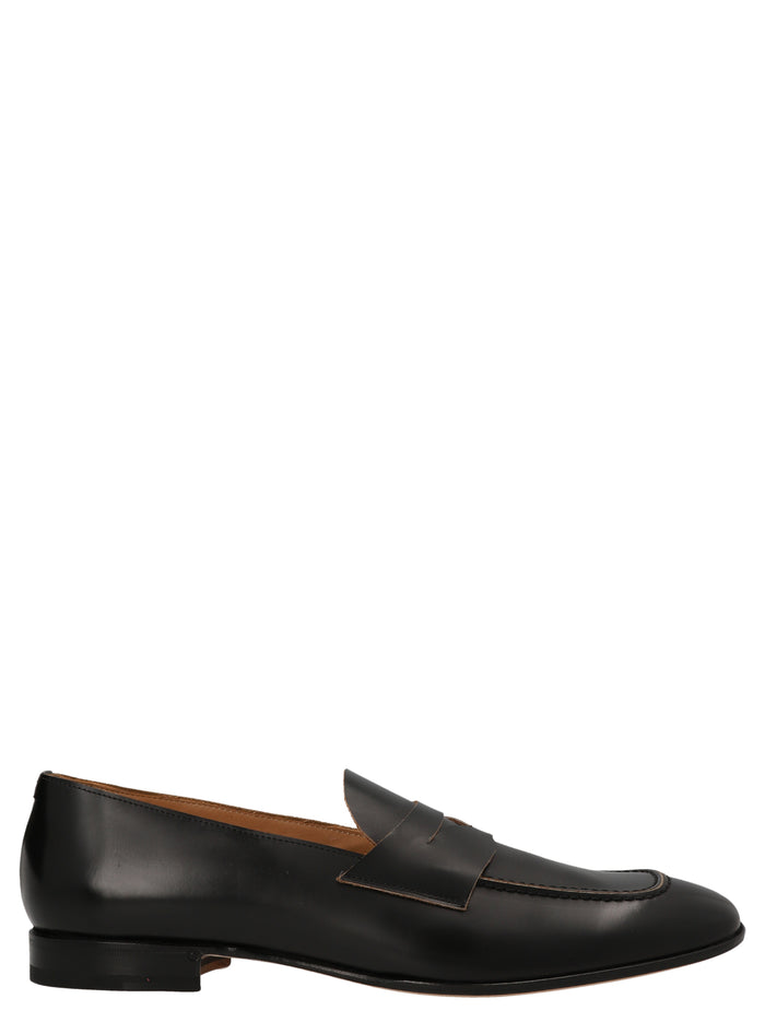 Antik Loafers Black Calf Leather (bos Taurus)