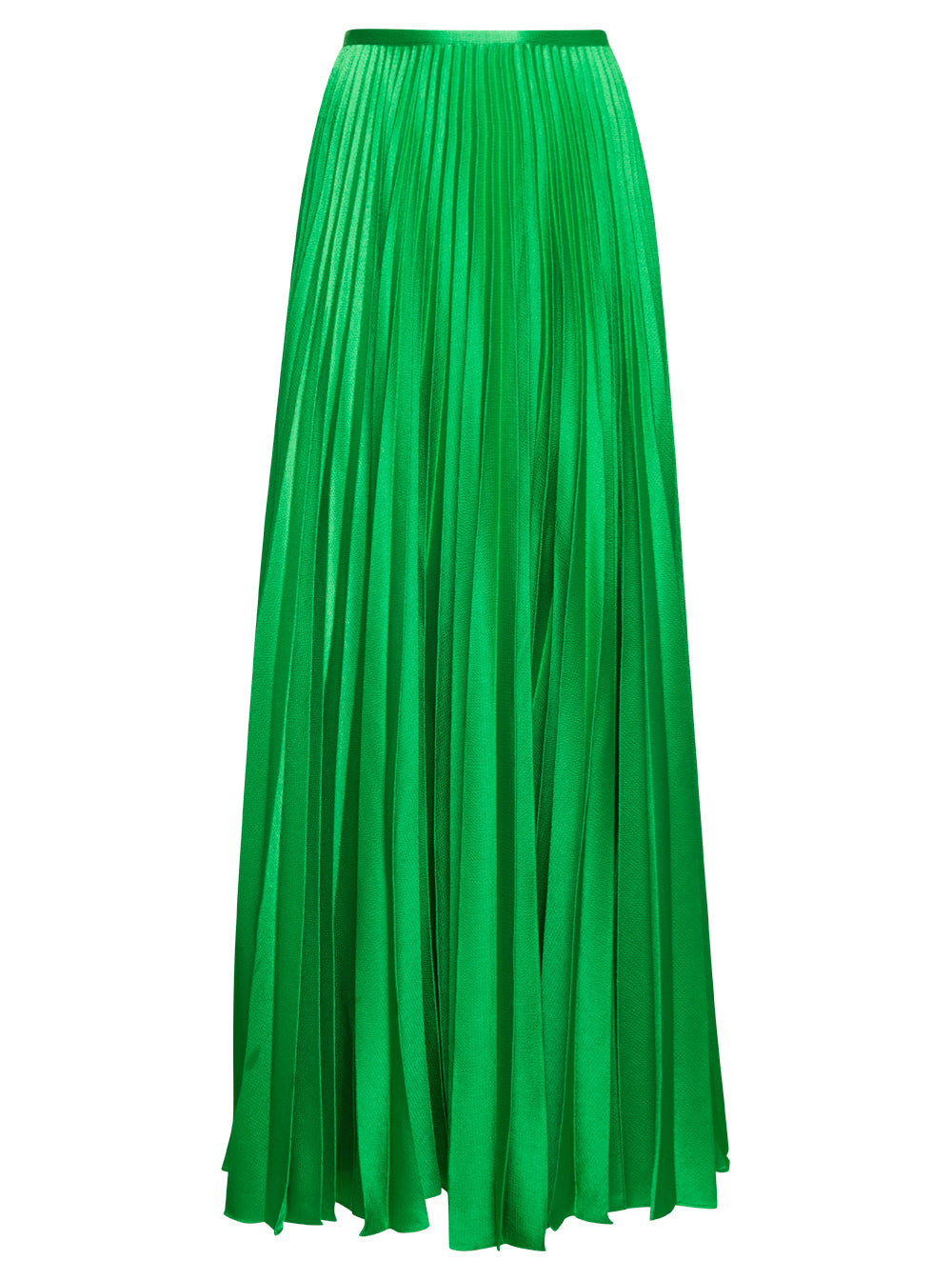 Henley Green Long Pleated Skirt Woman Solace London Polyester