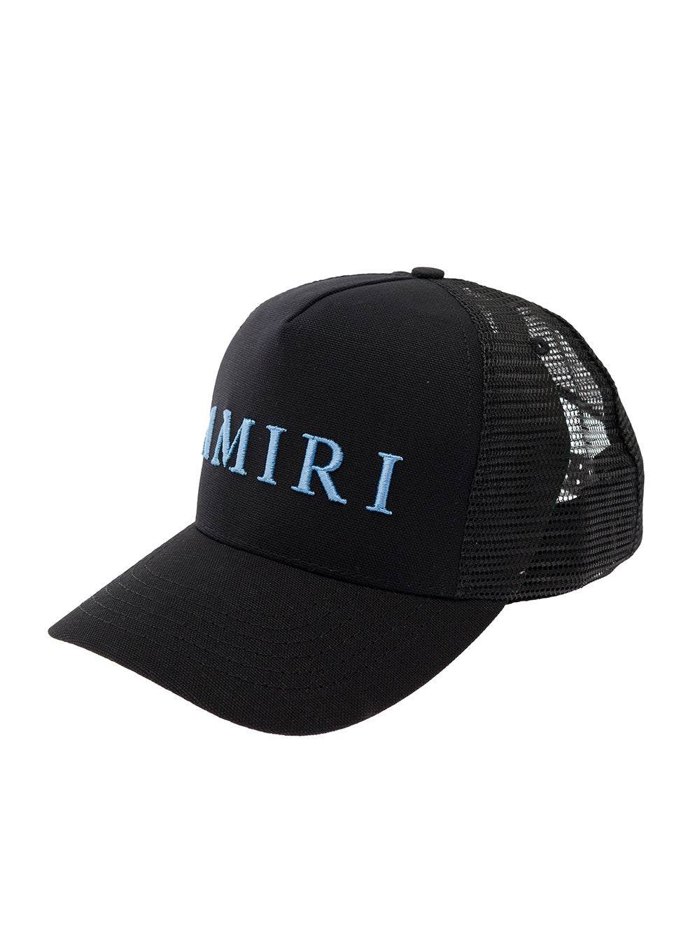 Black Logo Trucker Cap Cotton Man Amiri Hats And Gloves