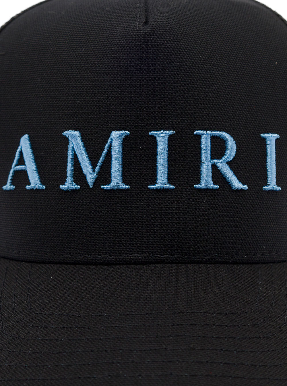 Black Logo Trucker Cap Cotton Man Amiri Hats And Gloves