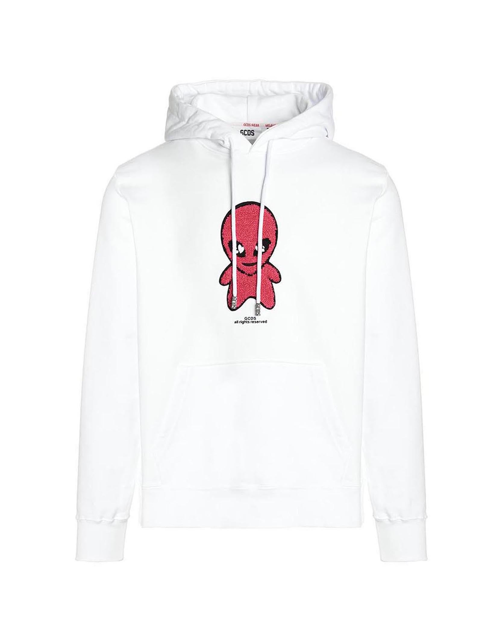 Weirdo Hoodie White Sweatshirt