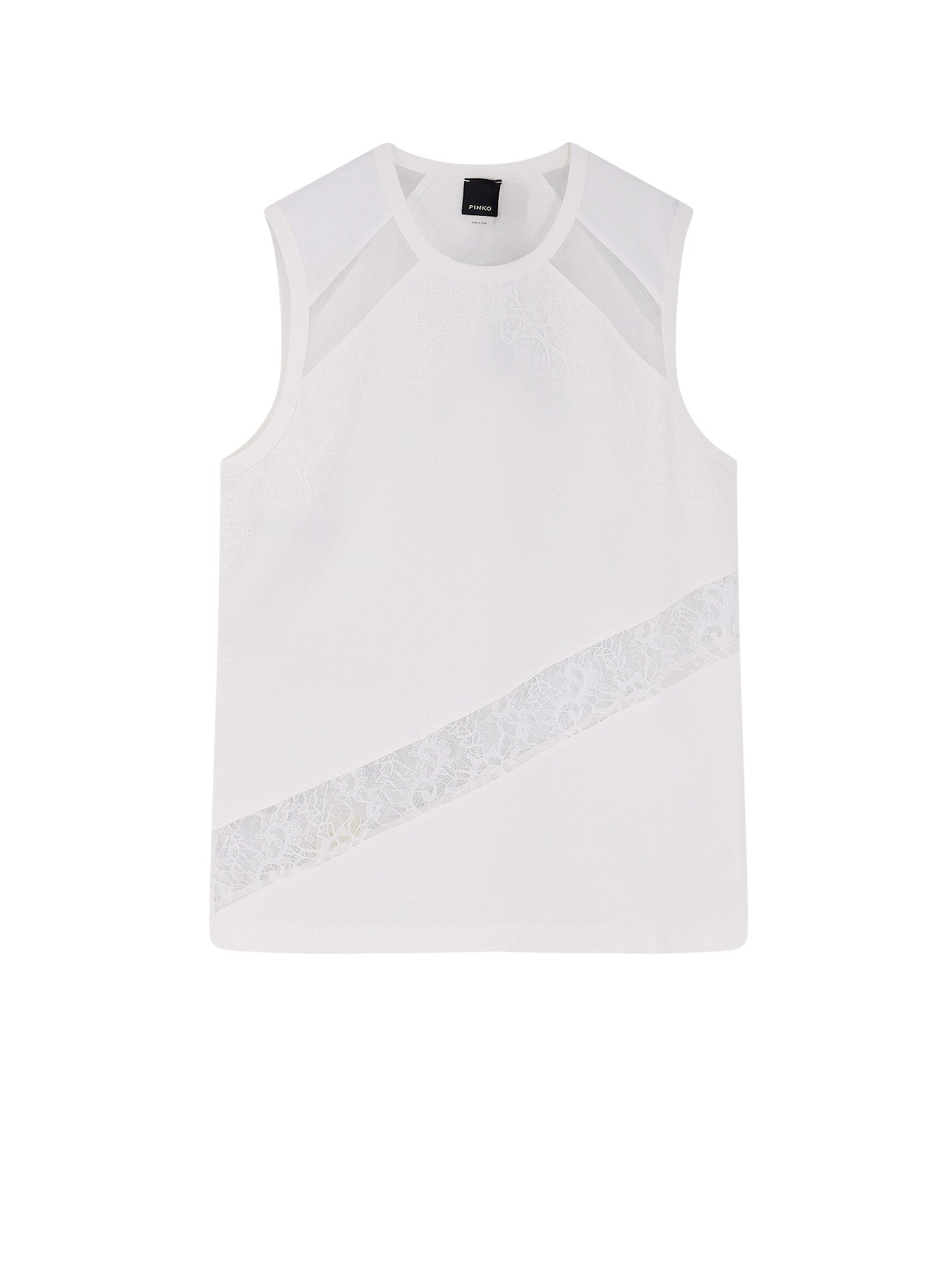 Pinko T-shirts and Polos White Cotone