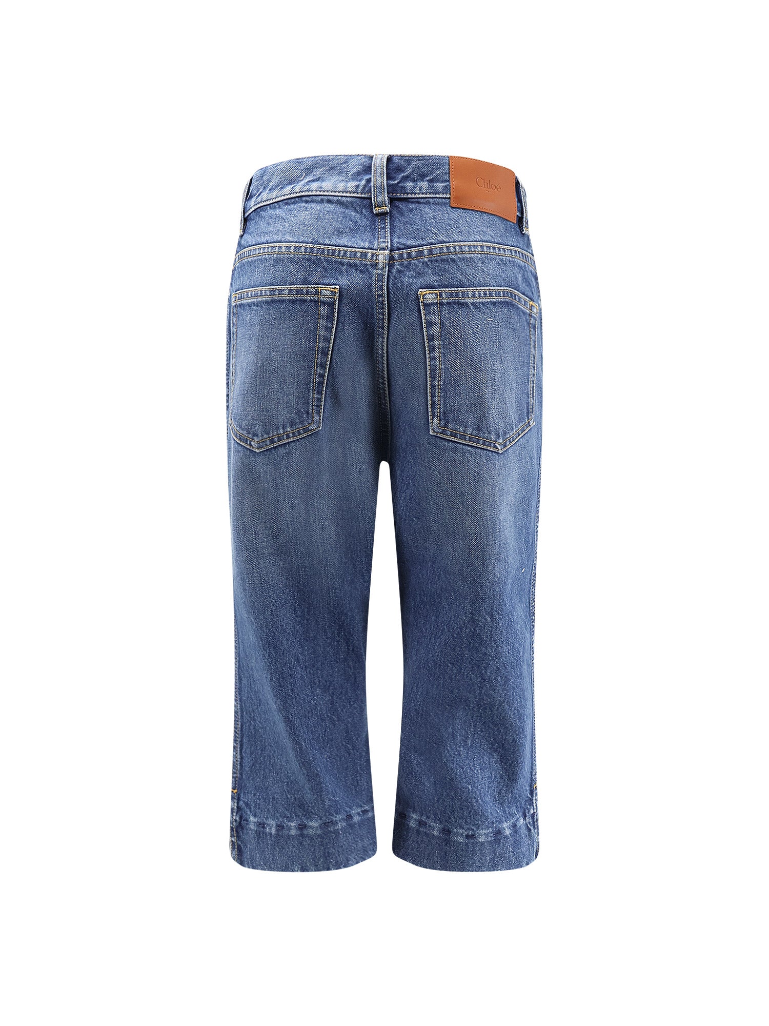 Chloè Jeans Faded Indigo Cotone