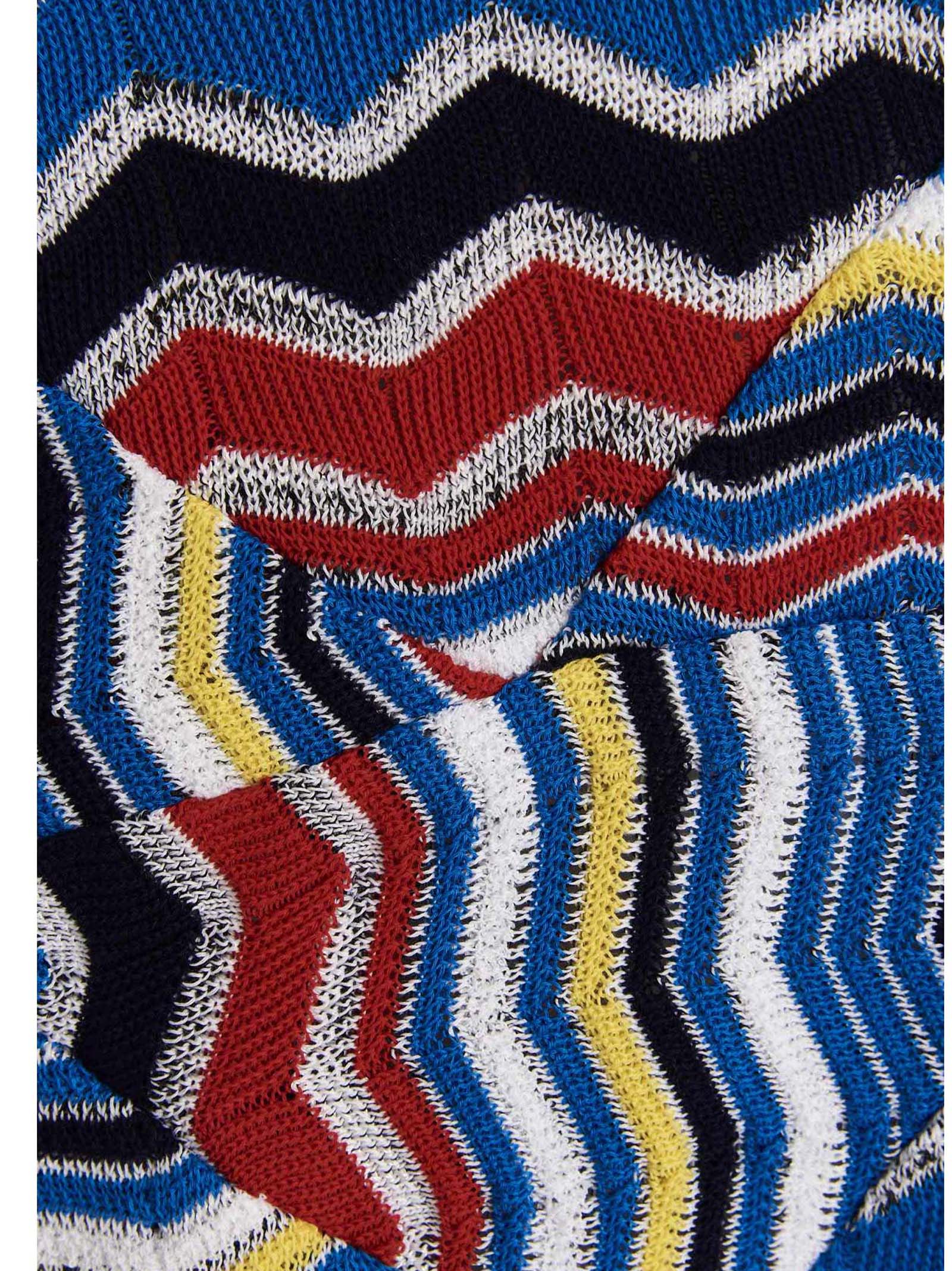 Zigzag cardigan Multicolor Sweater, Cardigans