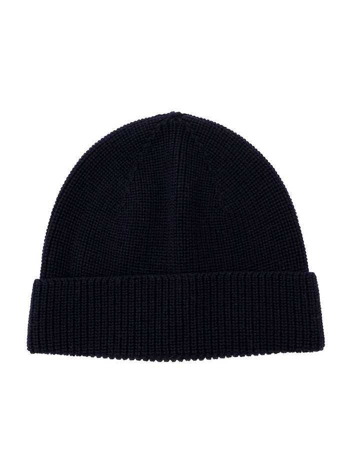 Beany Lana Black Virgin Wool Hats And Gloves