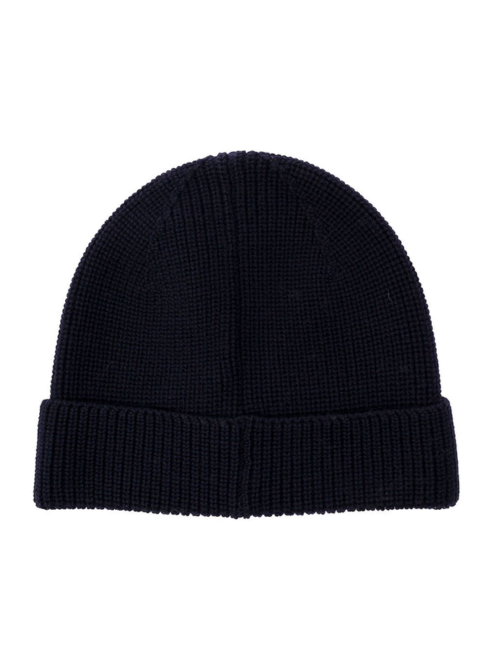 Beany Lana Black Virgin Wool Hats And Gloves