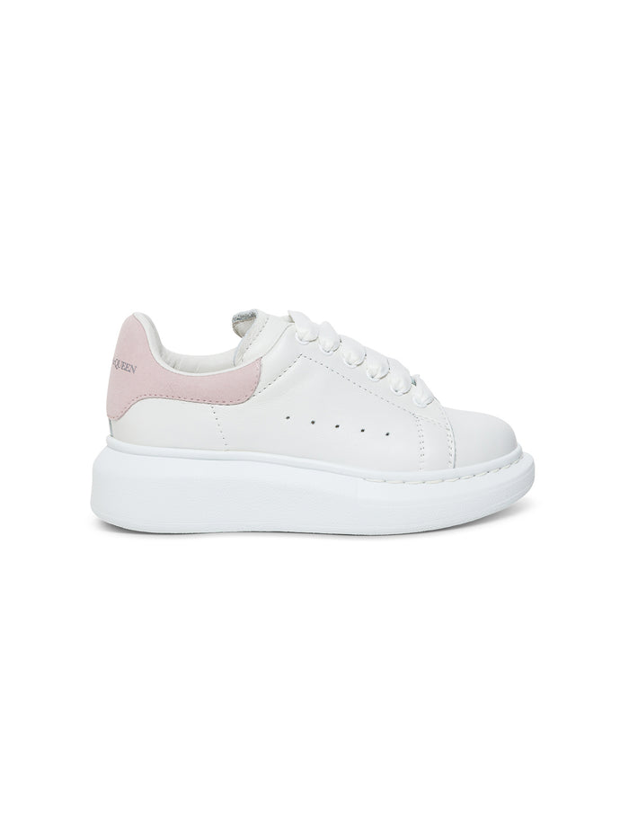 White Leather Oversize Sneakers