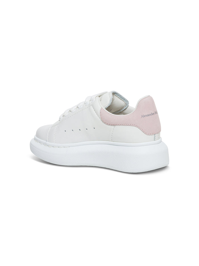 White Leather Oversize Sneakers