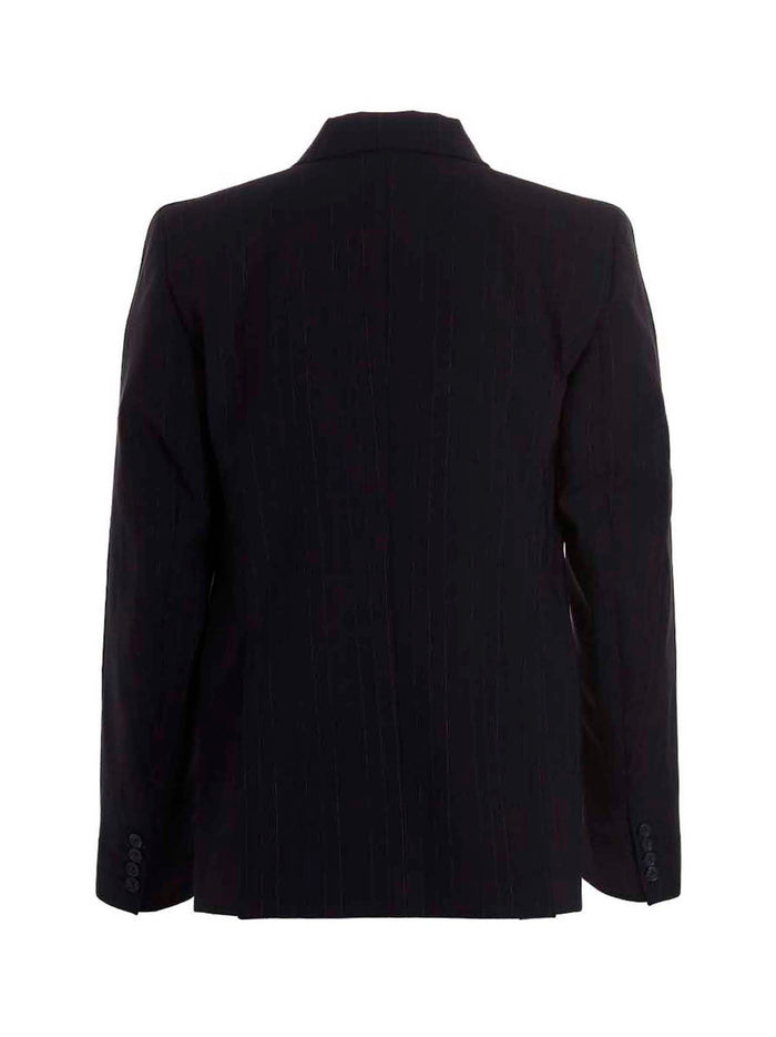 Tailored blazer jacket Blue Virgin Wool Elastane